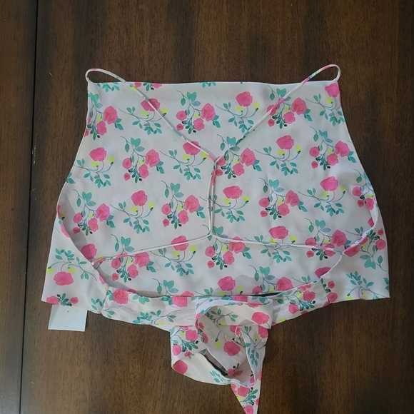 ⭐️3/$25⭐️ NWT Zara Floral Print Strappy Crop Top - Picture 5 of 7